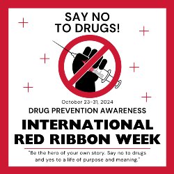 Red Ribbon Week (Drug Prevention Awareness)